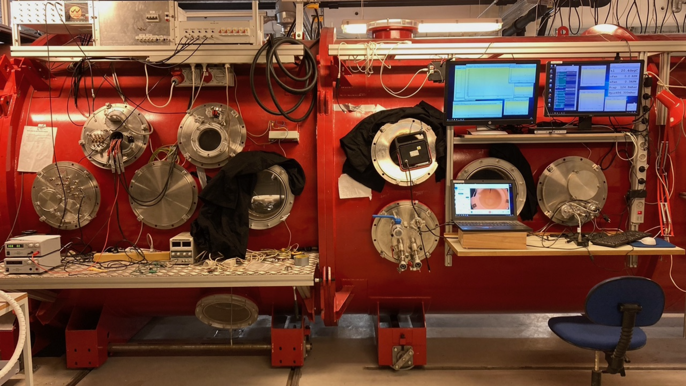 Mars wind tunnel